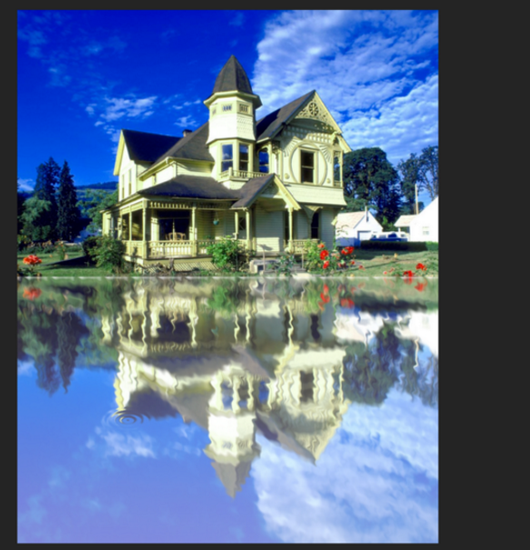 滤镜让图片呈现波纹倒影效果 滤镜让图片呈现波纹倒影效果