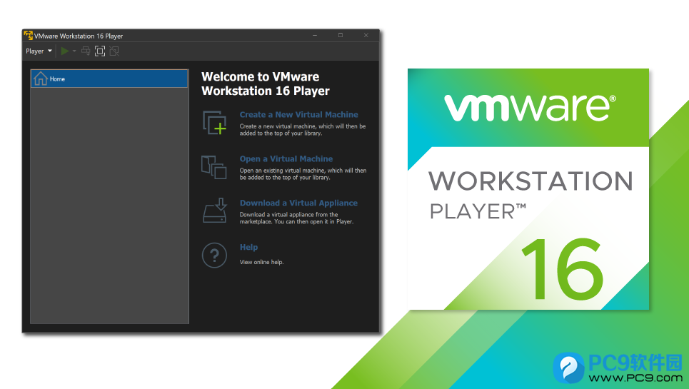 VMware Workstation 16 Player