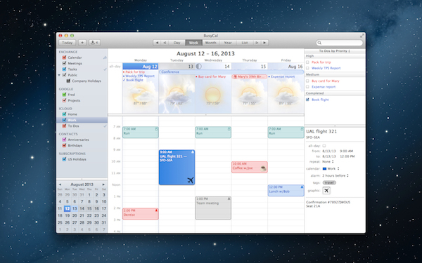 BusyCal for mac