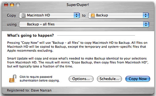 SuperDuper Mac版