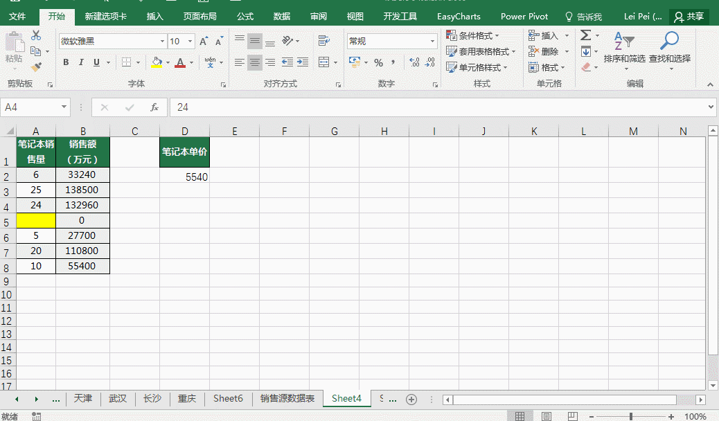 使用Excel，少不了这些F键！