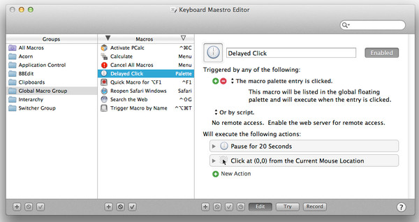 Keyboard Maestro for mac